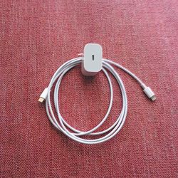 20w Fast Charger And 6ft Lightning Cable