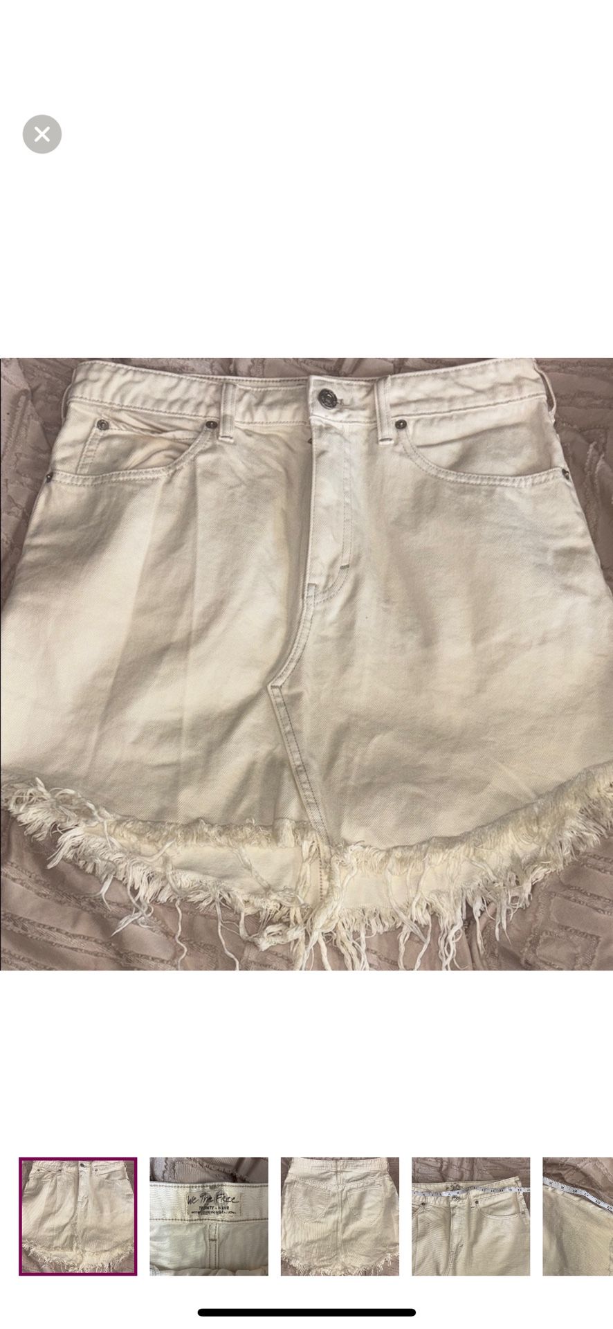 We The Free Mini Skirt