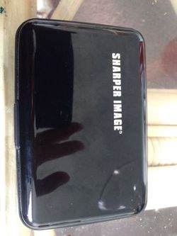 Sharper image card holder