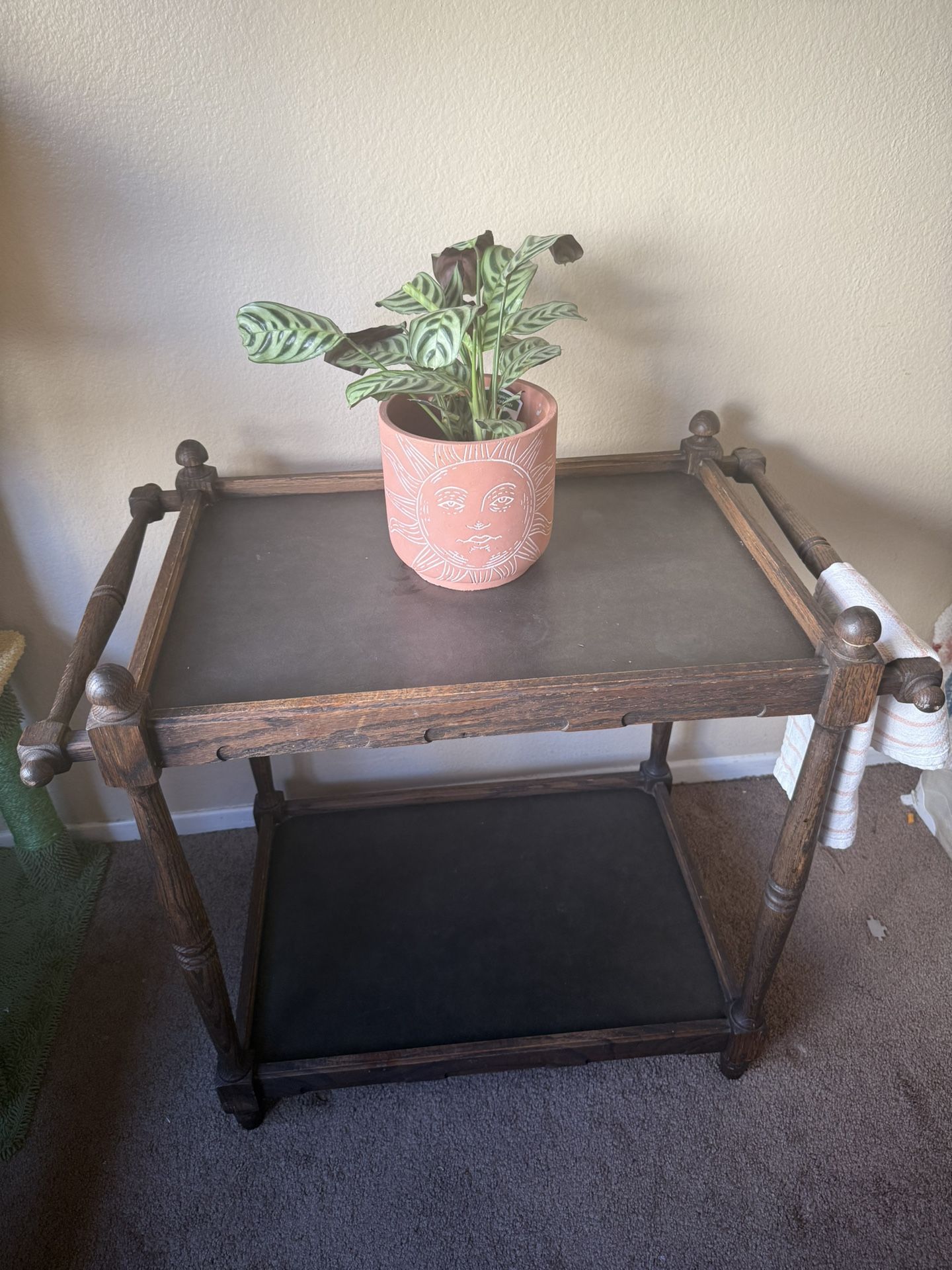 Antique Bar Cart