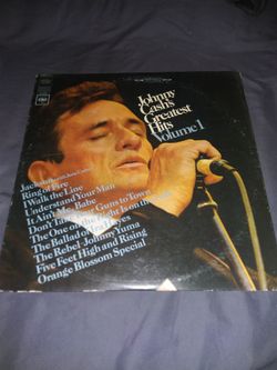 Johnny Cash Greatest Hits Volume #1 Vinyl LP