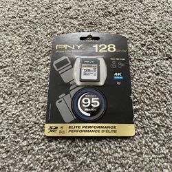 PNY Elite Performace SDXC - 128GB