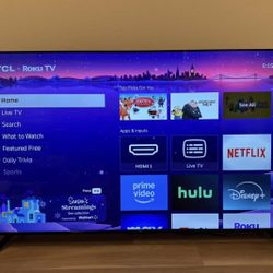 TCL 65 inch Roku TV 4K