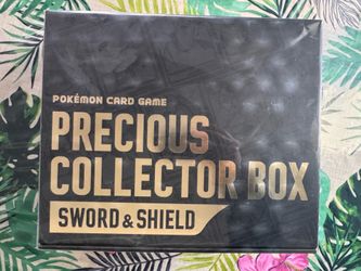 Sealed Pokemon Card Game Sword & Shield Precious Collector Box Japanese