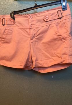Peach color shorts size 13