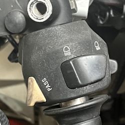 SV650 Left Controls