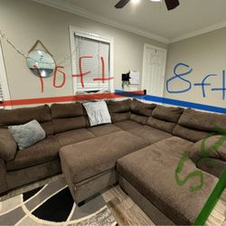 Big Brown Couch 