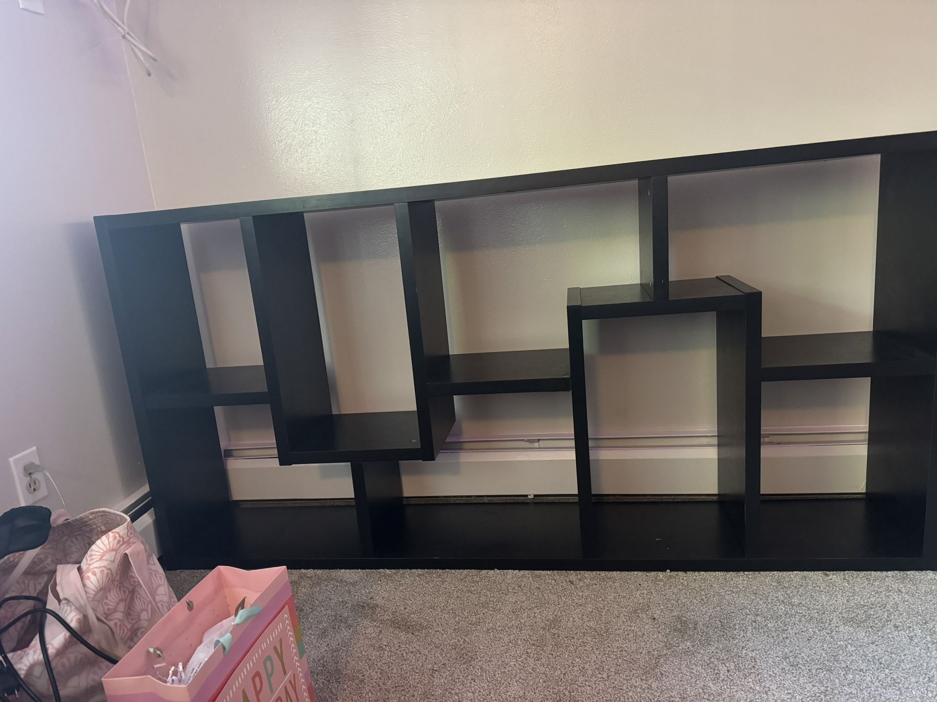 Puzzle Piece Shelf and Entertainment Center