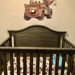 Baby Crib And Mattress