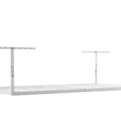 2 Overhead Garage Storage Racks-white-new In Box 4'x8'