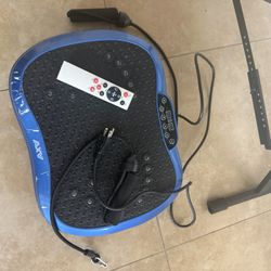 Vibration Plate Fitness Platform Exercise Machine Vibrating Shaking Full Body...