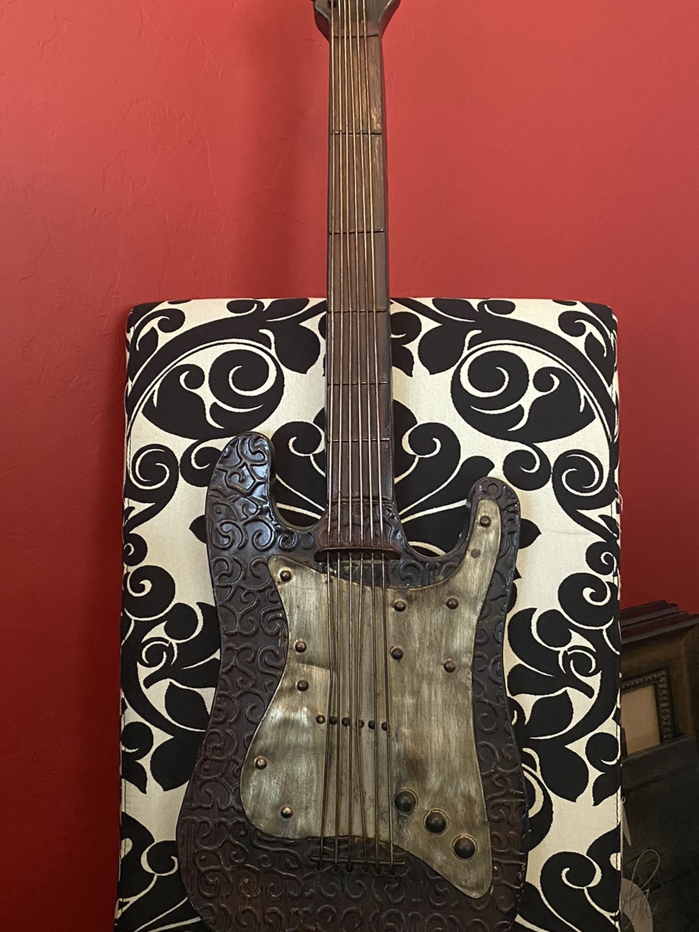 Guitar Metal Wall Art