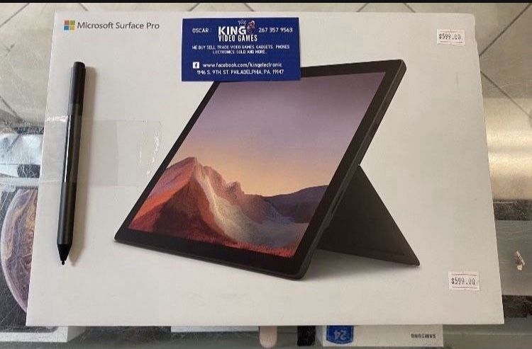 Surface Pro 7 Used With Pen & Keyboard Used