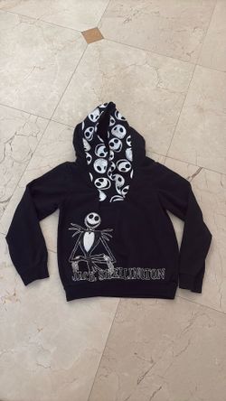 Jack Skellington Nightmare Before Christmas hoodie kids size 7/8
