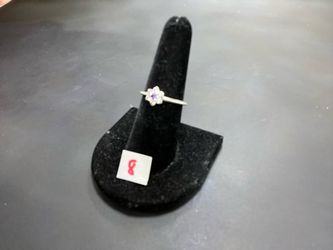 925 Sterling Silver Ring For Wedding Size 8