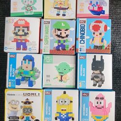 Brand New Character Building Sets Please Read Full Add 