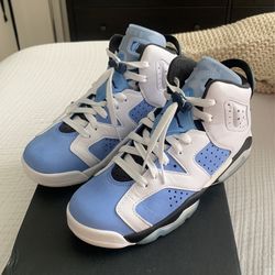 Air Jordan 6.5Y - University blue- Bleu Carolina