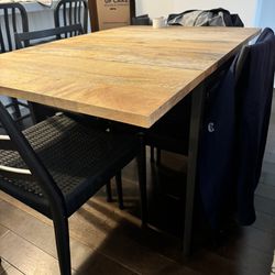 West Elm Table And Chairs