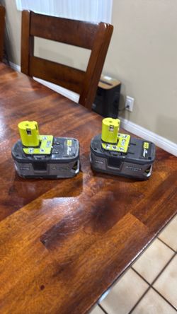 Ryobi 4.0 Batterys used working perfectly $40 EACH