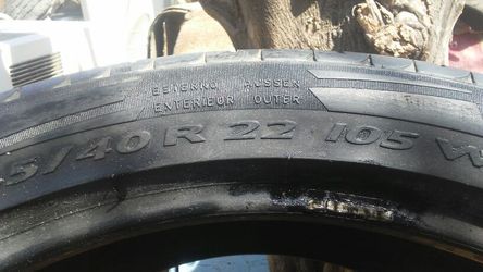 Pirelli Used Tire