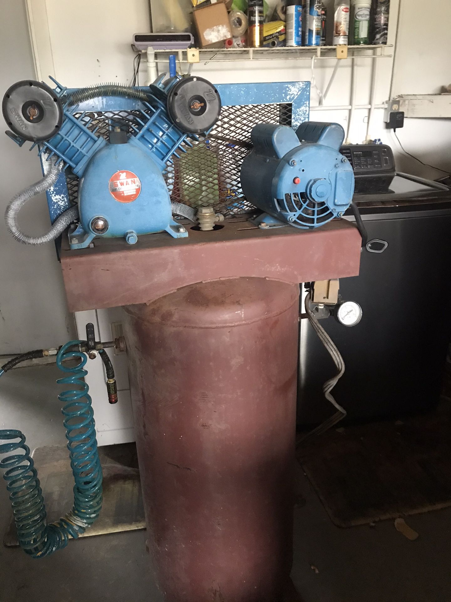 Large air compressor