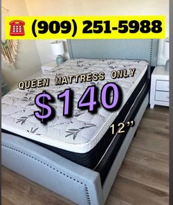 Queen size pillow top mattress