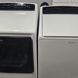 Great Working Super Capacity Whirlpool Washer And Dryer Set 