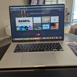 2019 MacBook Pro 16 Inches Silver