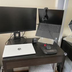 IKEA Table With Pull Out Drawer