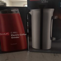 Coffee Grinder N Press Maker