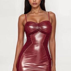 Mesh Mini Dress! Size Large 