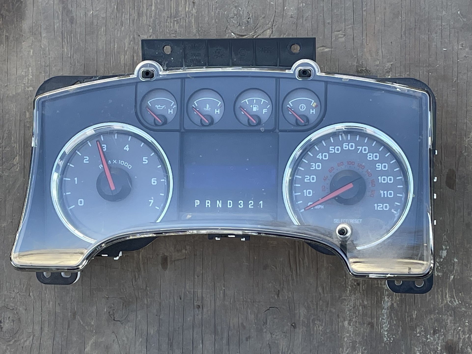 Ford F150 Speed Cluster