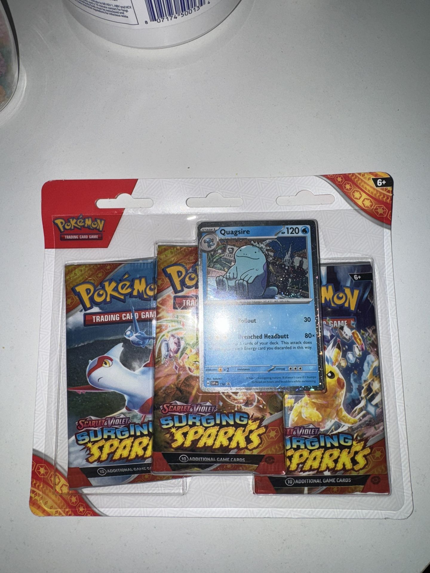 Pokemon Surging Sparks 3 Pack