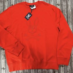 Psycho Bunny Red Sweatshirt Small