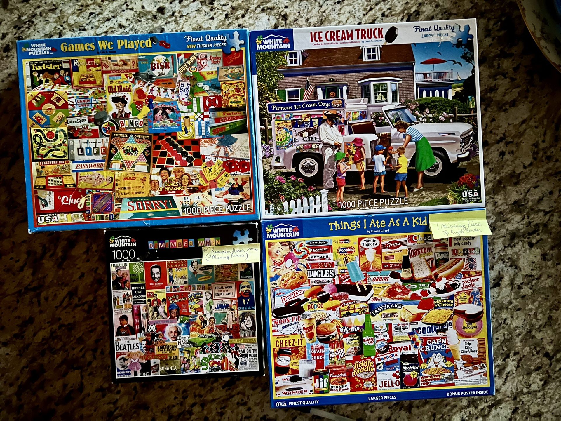 White Mountain Puzzles