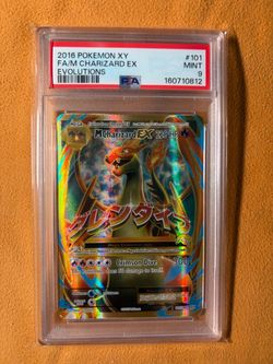 PSA 9 Pokemon M Charizard EX