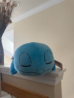 sleeping squirtle pokemon plush NWT