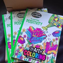 Brand New Cra-z-Art Planting Positivity Coloring Book 67007