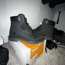 Black Timberland Boots
