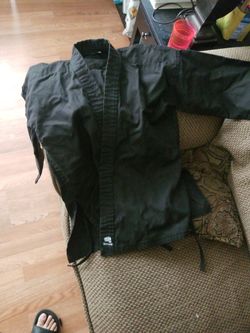 Black Karate Suit
