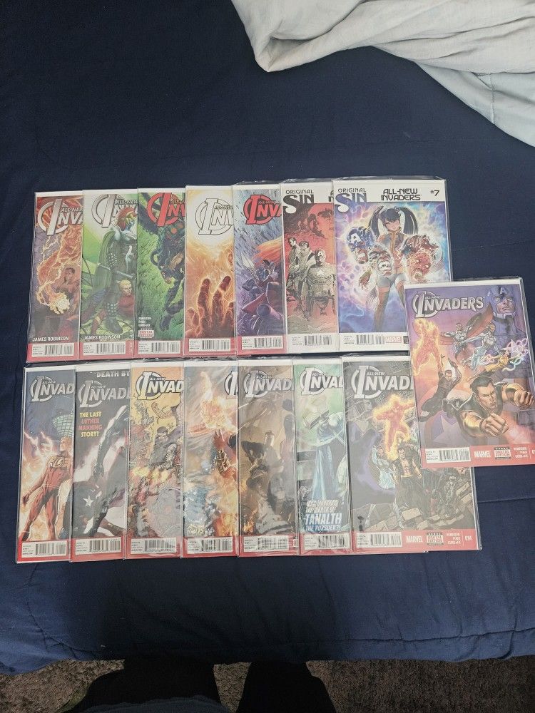 ALL NEW INVADERS # 1- 15