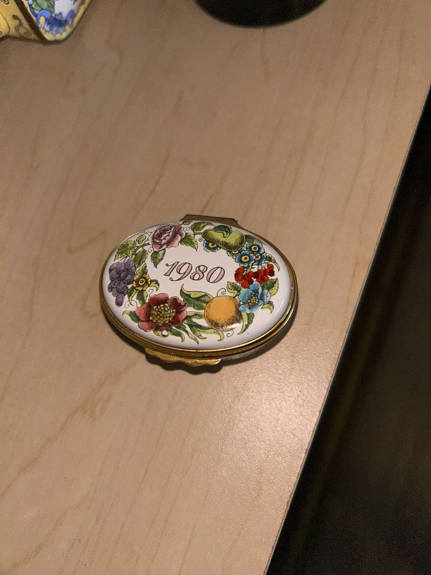 Vintage Halcyon Days Enamel Box