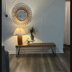 Wood  Bench 58x18x12