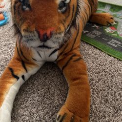 Giant Stuffed Tiger 
