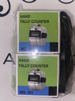 Hand Tally Counter No. 101 – Set of 2
