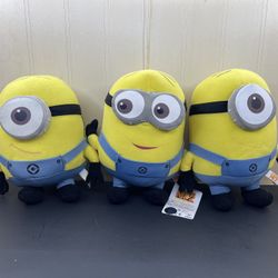 Despicable Me Minions Lot of 3