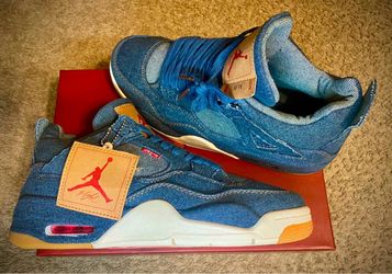 Air Jordan 4 x Levi's Denim Sneakers