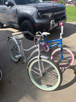 Woman/kid bicycle