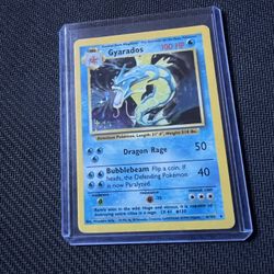 Pokemon Cards Base Set Unlimited Gyarados