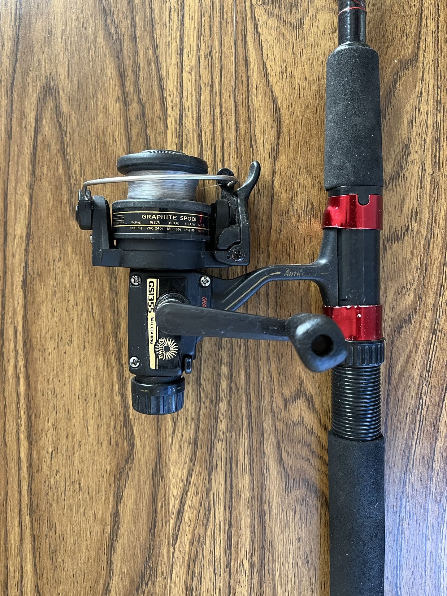 Vintage Daiwa Rod & Reel Combo